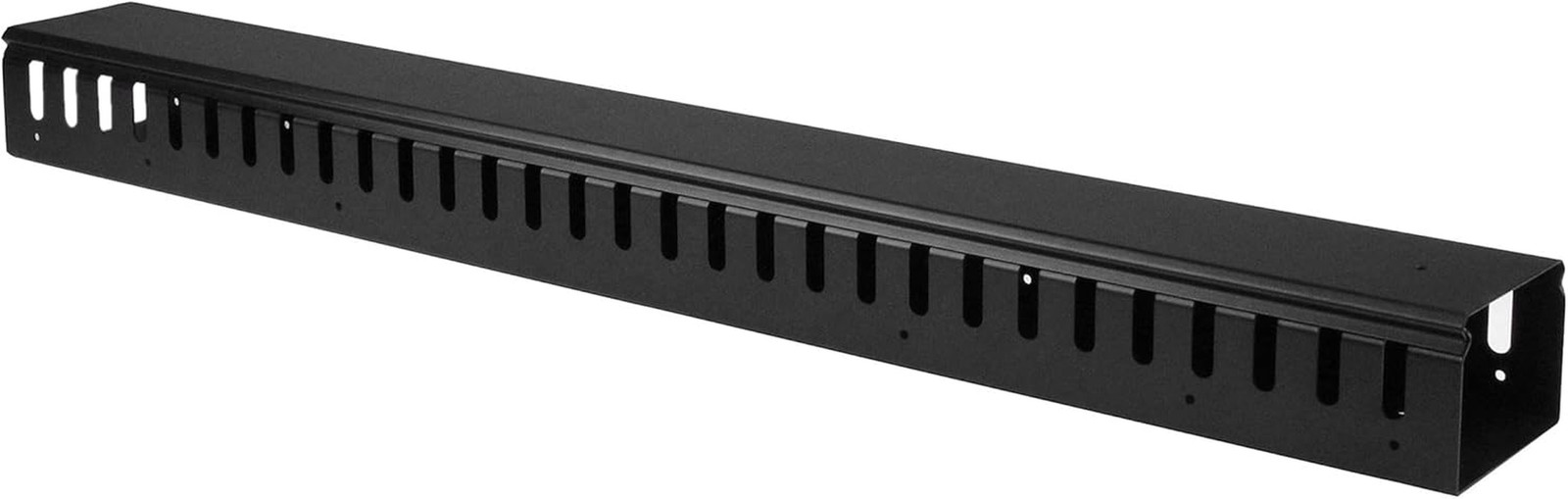 Startech.Com 3Ft (1M) Vertical Cable Management Duct with Cover - 0U Open Slot F