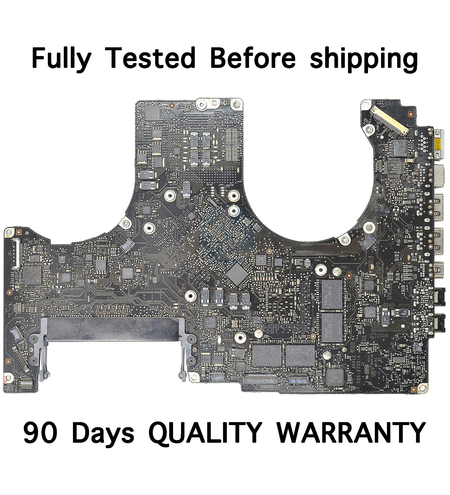 Logic Board 820-2532-A 2.4GHz for Apple Macbook Pro 15" A1286 2008 MB470LL/A 