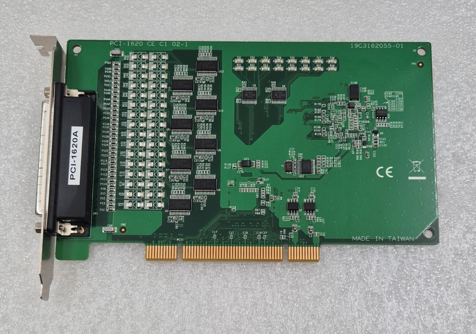 ADVANTECH PCI-1620 PCI-1620A CE C1 02-1 PCB Acquisition Card 19C3162055-01