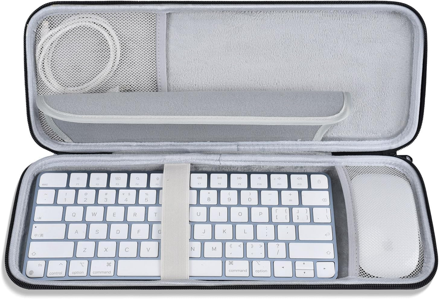 Hard Carrying Case for Apple Magic Keyboard A2449 A2450 A1644 Mouse Storage