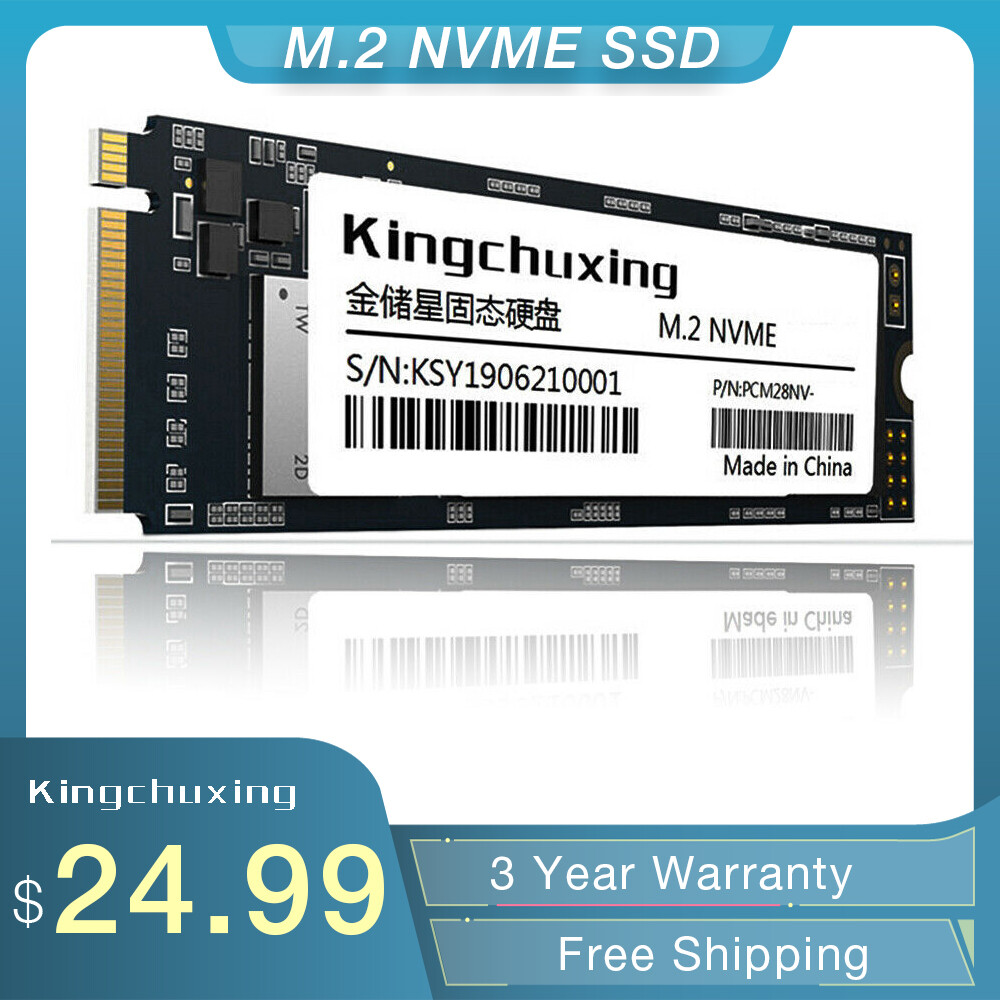 Kinchuxing 1TB 512GB 256GB M.2 2280 SSD Solid State Drive NVME PCIe Gen 3.0 x 4