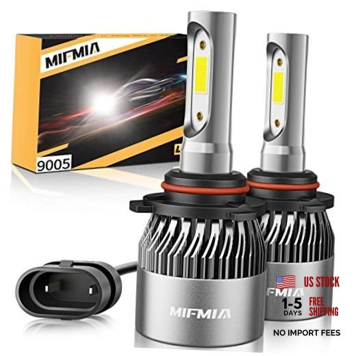 ????/??? Bulbs 6500K Cool White 900% Brighter 36000LM, Plug-N 9005/HB3