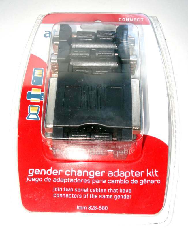New, Sealed Ativa Connect Gender Changer Adapter Kit 828-580
