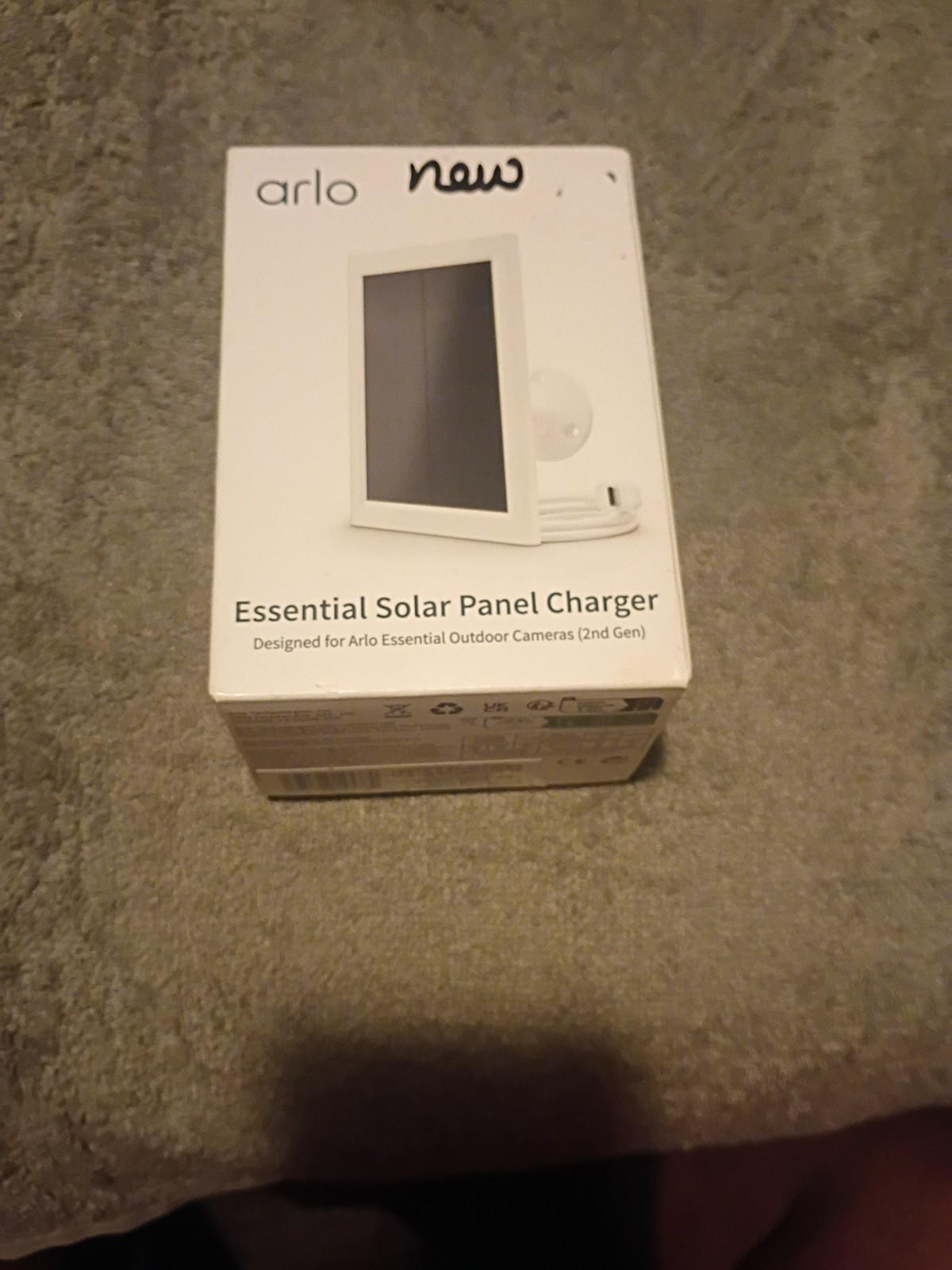 ARLO VMA6600-10000S Essential Solar Panel Charger (2nd Generation) Sealed New 