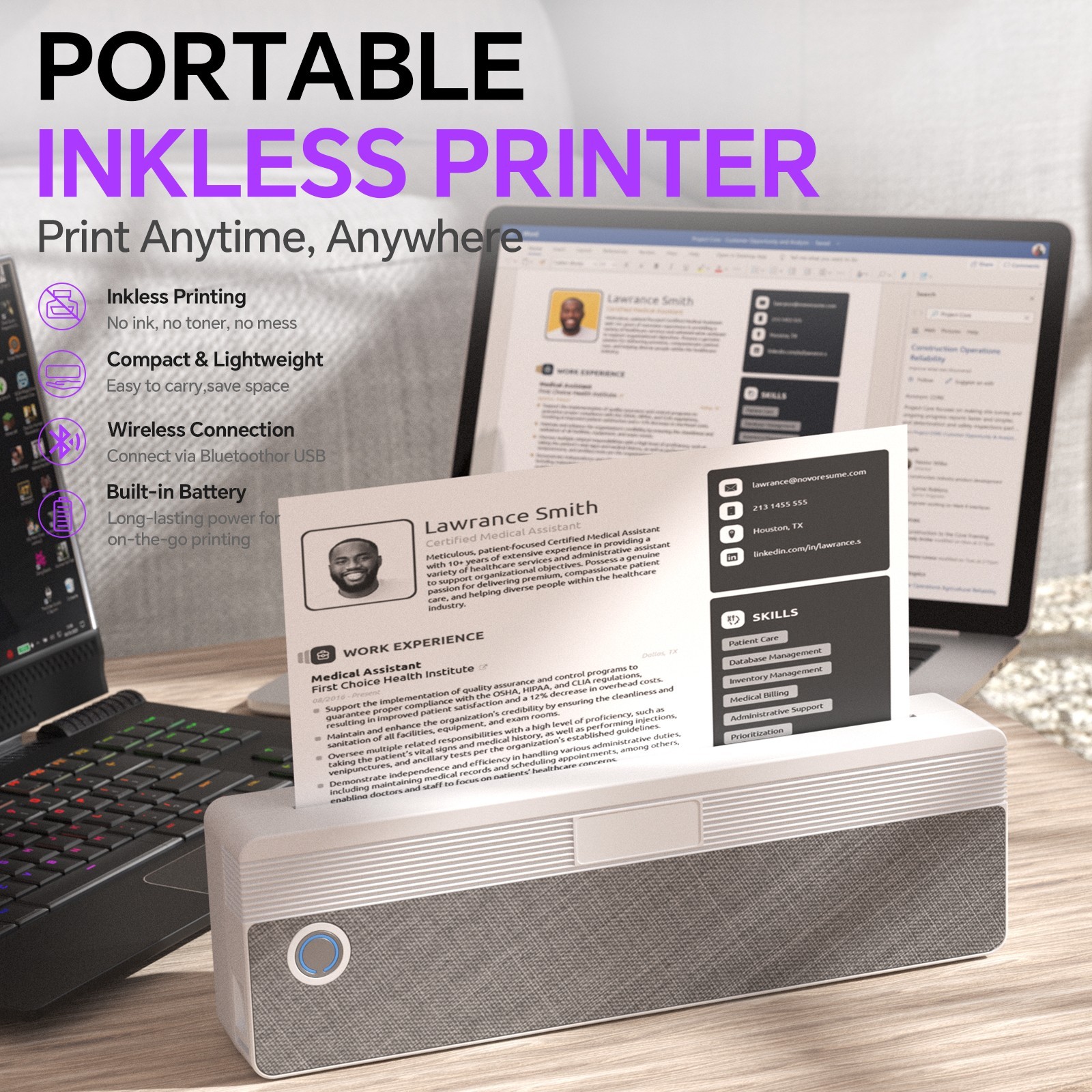 A4 Thermal Printer