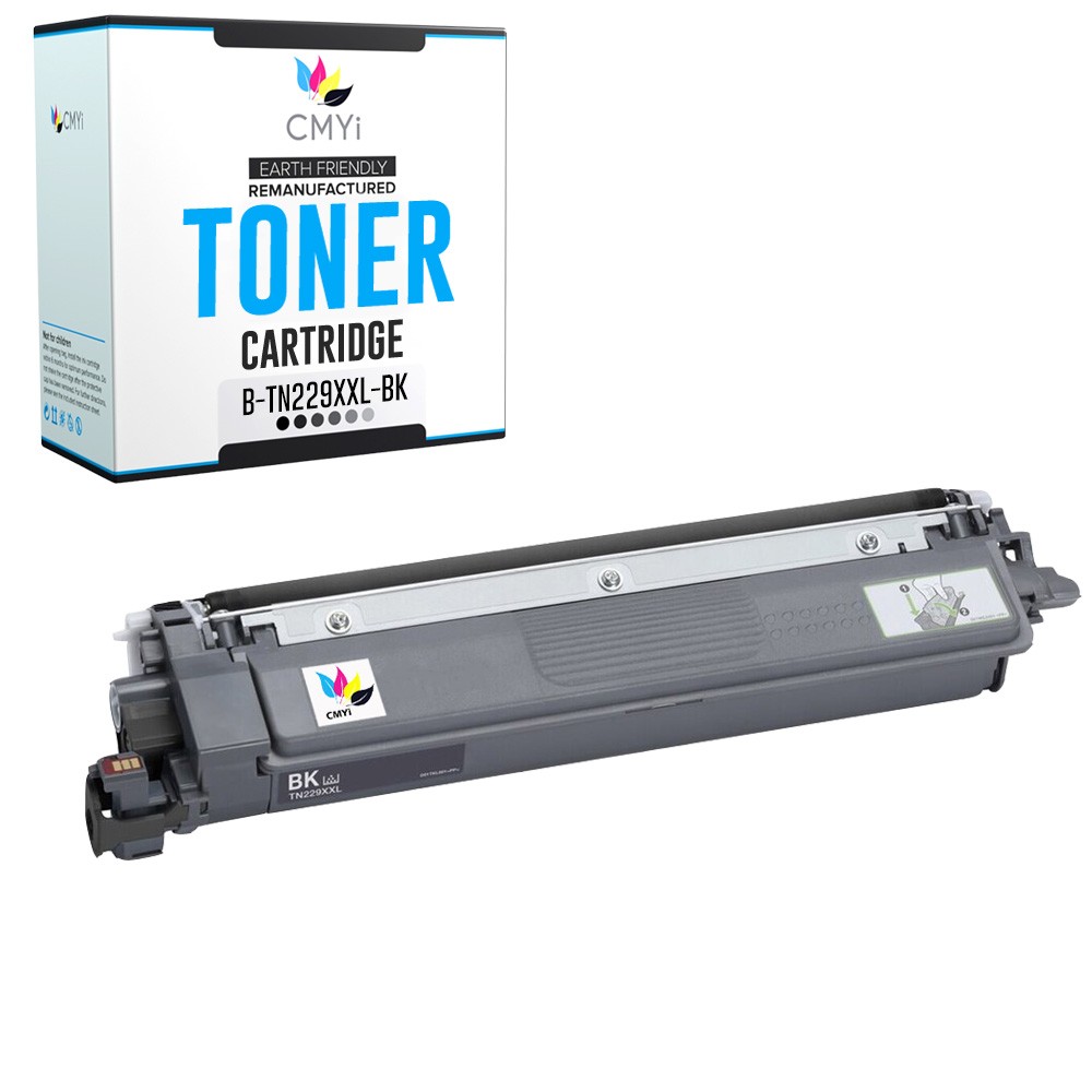 1-Pack Compatible CMYi TN229XXL Black Toner fits Brother HL-L3295CDW L8245CDW