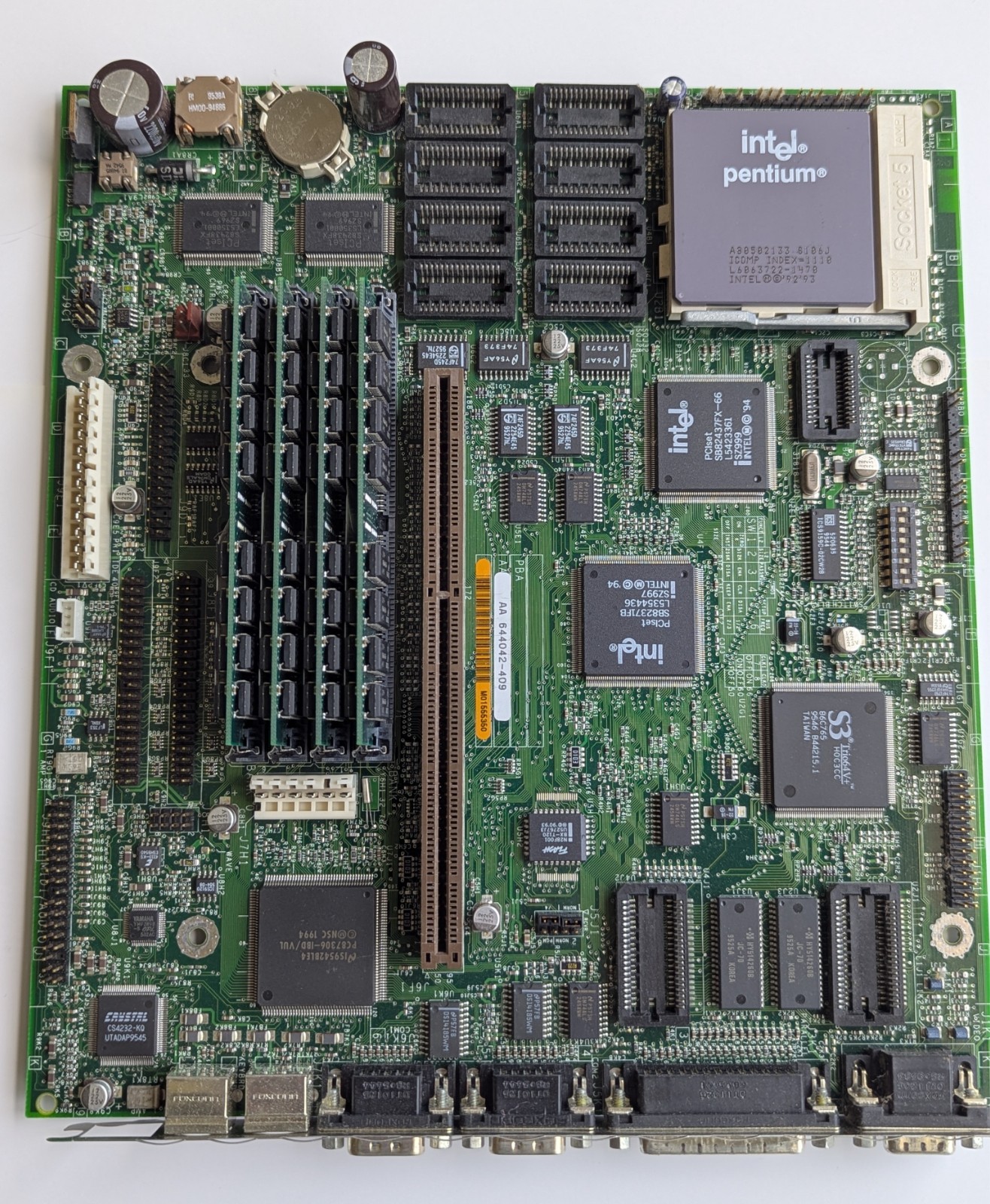Vintage HP Pavilion 7125 Motherboard Combo | Pentium 133MHz | 128MB RAM | 5x ISA