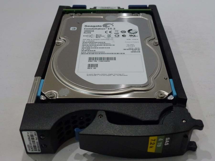 EMC 005050148 4TB SAS 7.2K 6Gb Hard Drive, 118033055-02, V4-VS07-040
