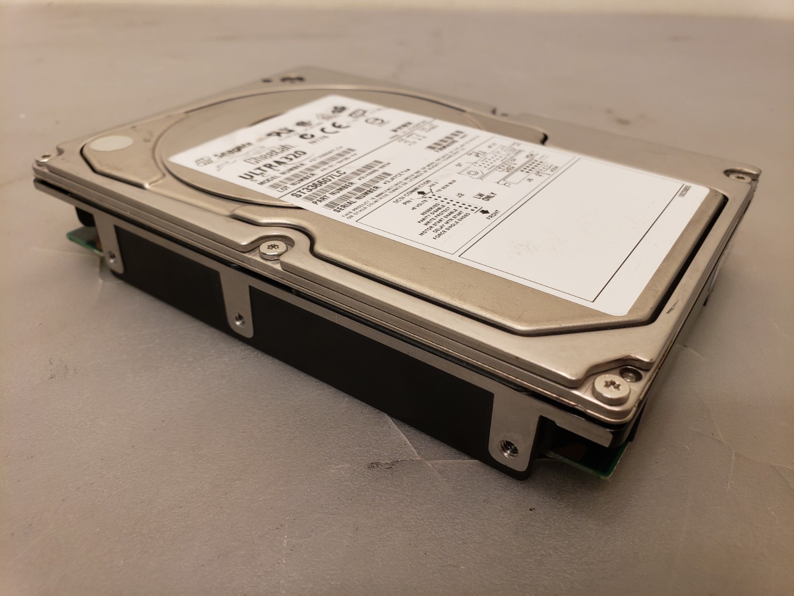 Seagate Cheetah ST336607LC 36GB 10K Ultra U320 SCSI Hard Drive HDD *100% Health