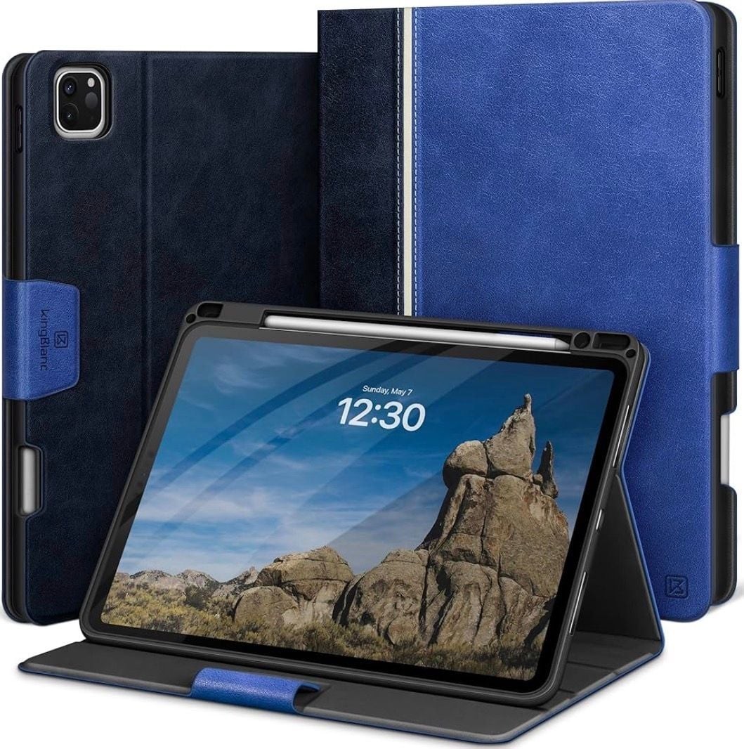 KingBlanc Vegan Leather Case for iPad Pro 11-inch (M4/M5) 2024/2025