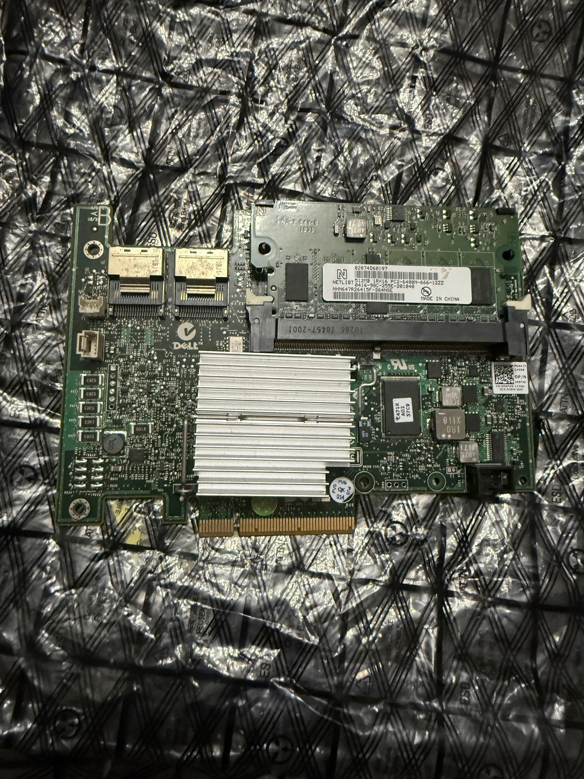 Dell PowerEdge R510 Parts Lot PERC H700 Backplane 0X836M Riser K3NHD Fans Cable
