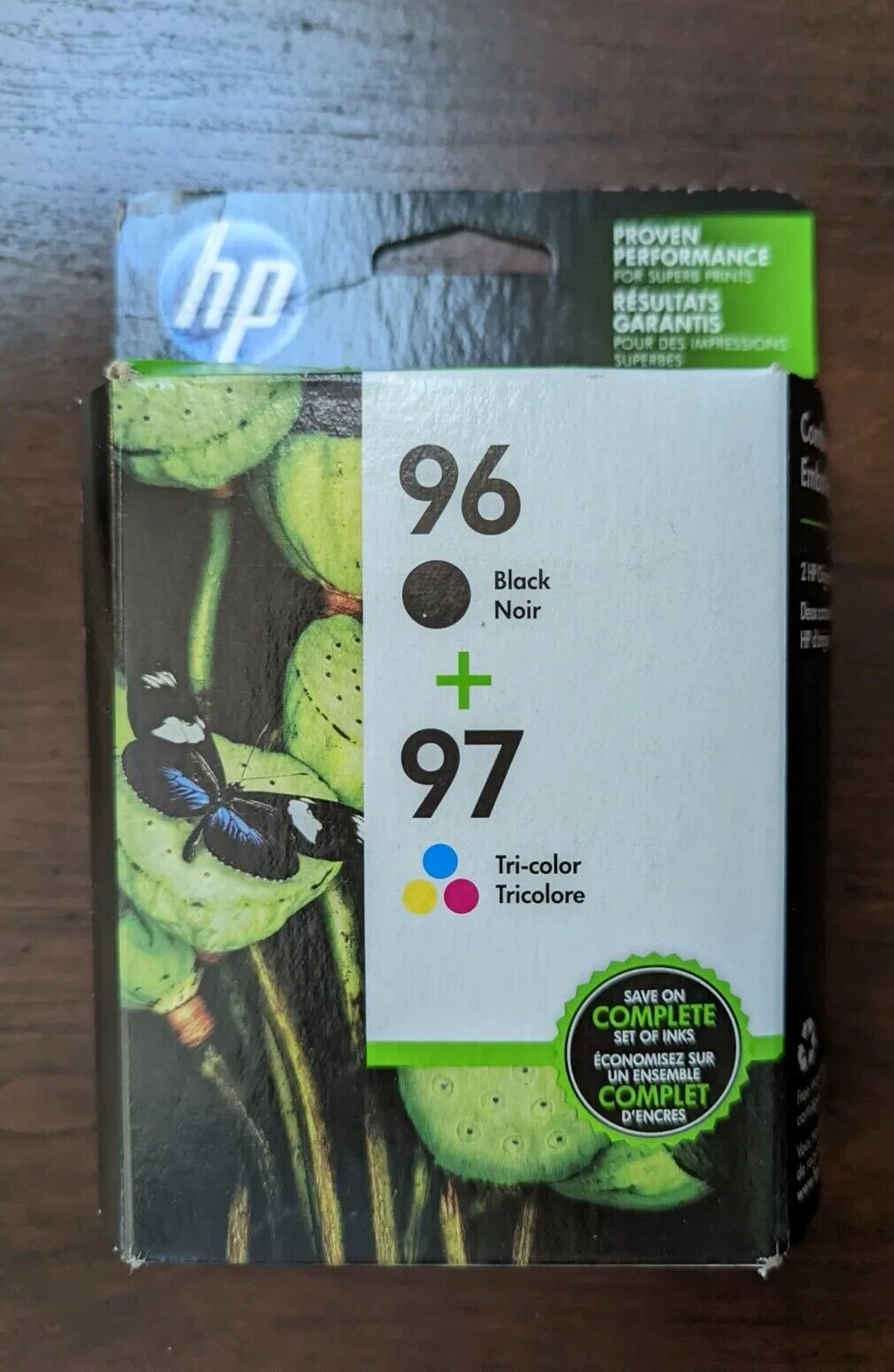 Genuine HP 96 97 Ink Cartridges - OEM & INK - New in Sealed Foil - No Box