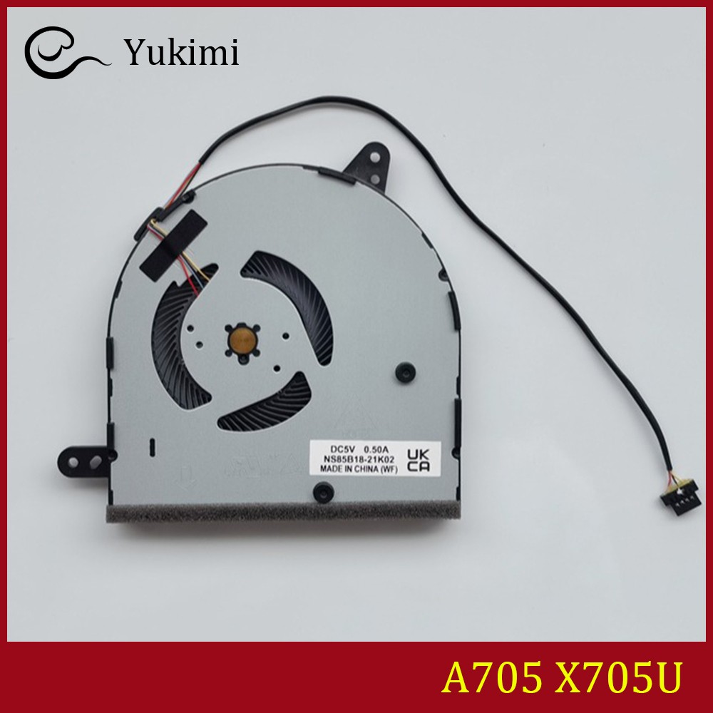13NB0IF0P01011 FOR ASUS A705 X705U X705M F705N Silver Laptop Cooling Fan