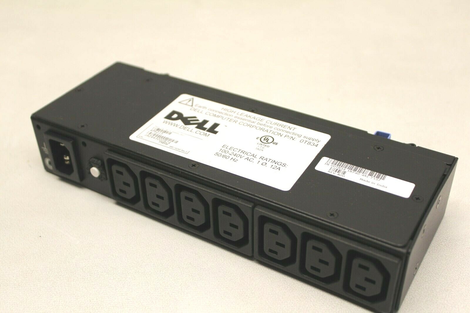 Dell 08T287/AP6015 PDU-15A/IEC OUT 7 PORT, 100-240 VAC, 12 AMP PDU new in box