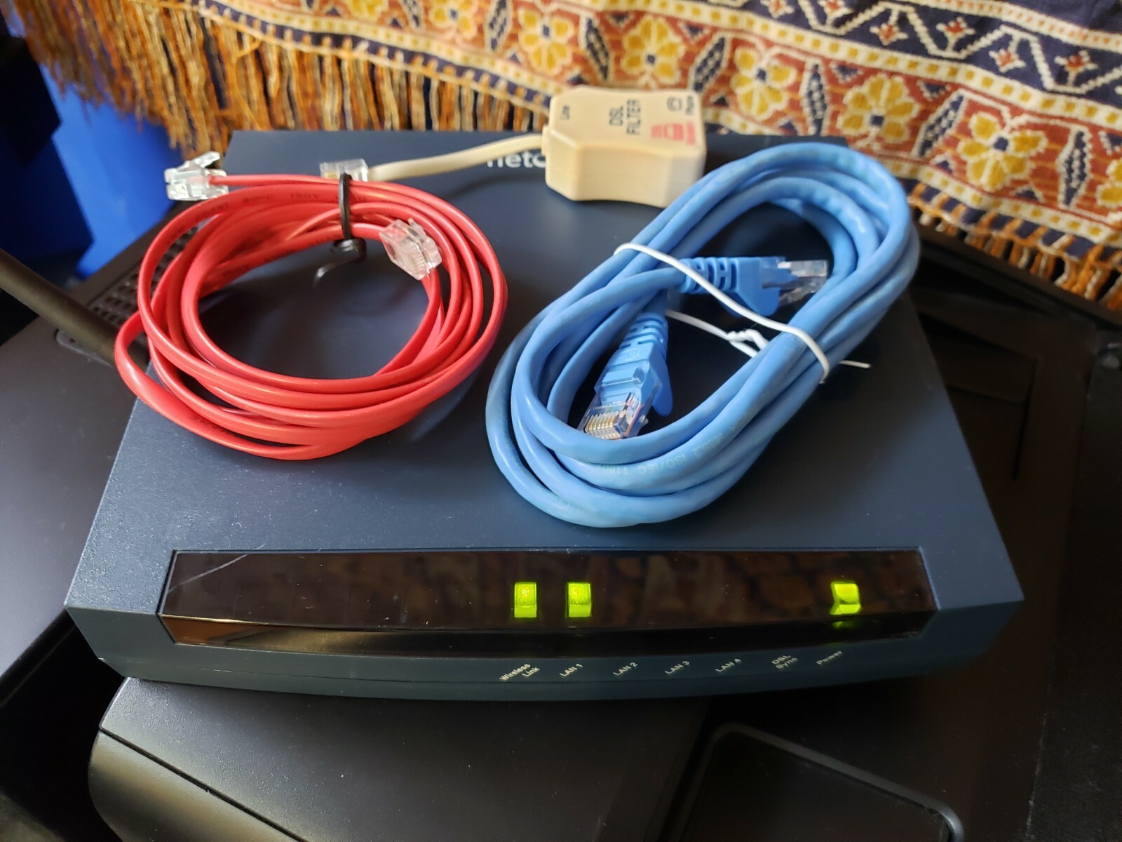 Netopia 3347WG DSL WI-FI Router Modem & OTHER BRANDS UL, SA, CE | DISTRIBUTOR