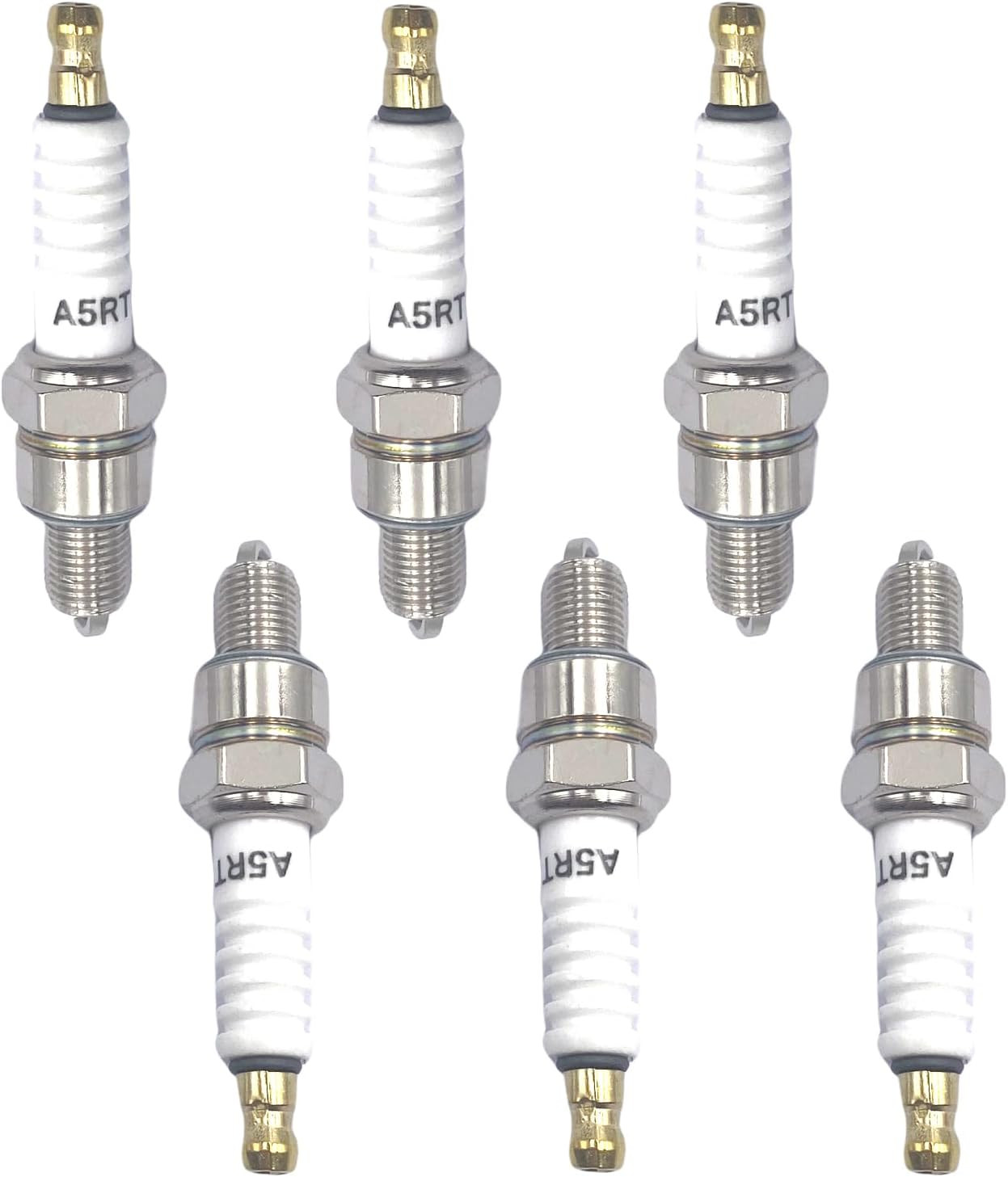 6 Pcs A5Rtc Spark Plugs Replace for Honda GX31 GX100 GXH50 for Champion 808/Z9Y