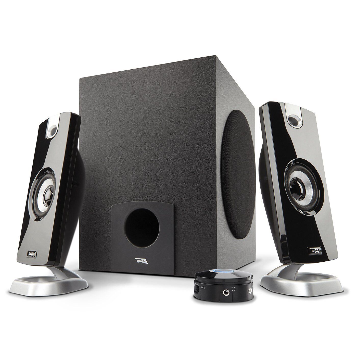 Cyber Acoustics CA-3090 2.1 Speaker System with Subwoofer with 18W of Power –...