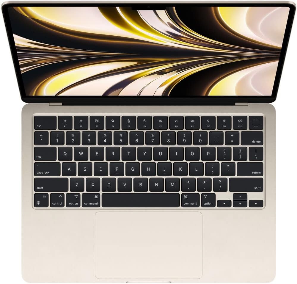 Apple 2022 MacBook Air 13" M2 3.49GHz 10-GPU 16GB RAM 1TB SSD Laptop Starlight