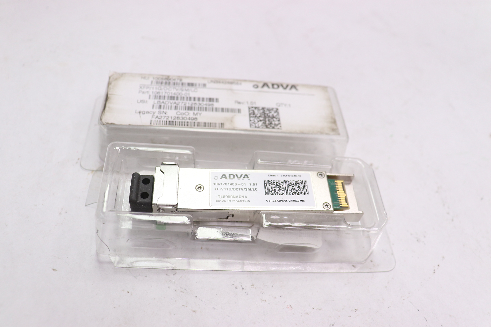 ADVA Compatible TAA 10GBase-DWDM XFP Transceiver 1061701400-01