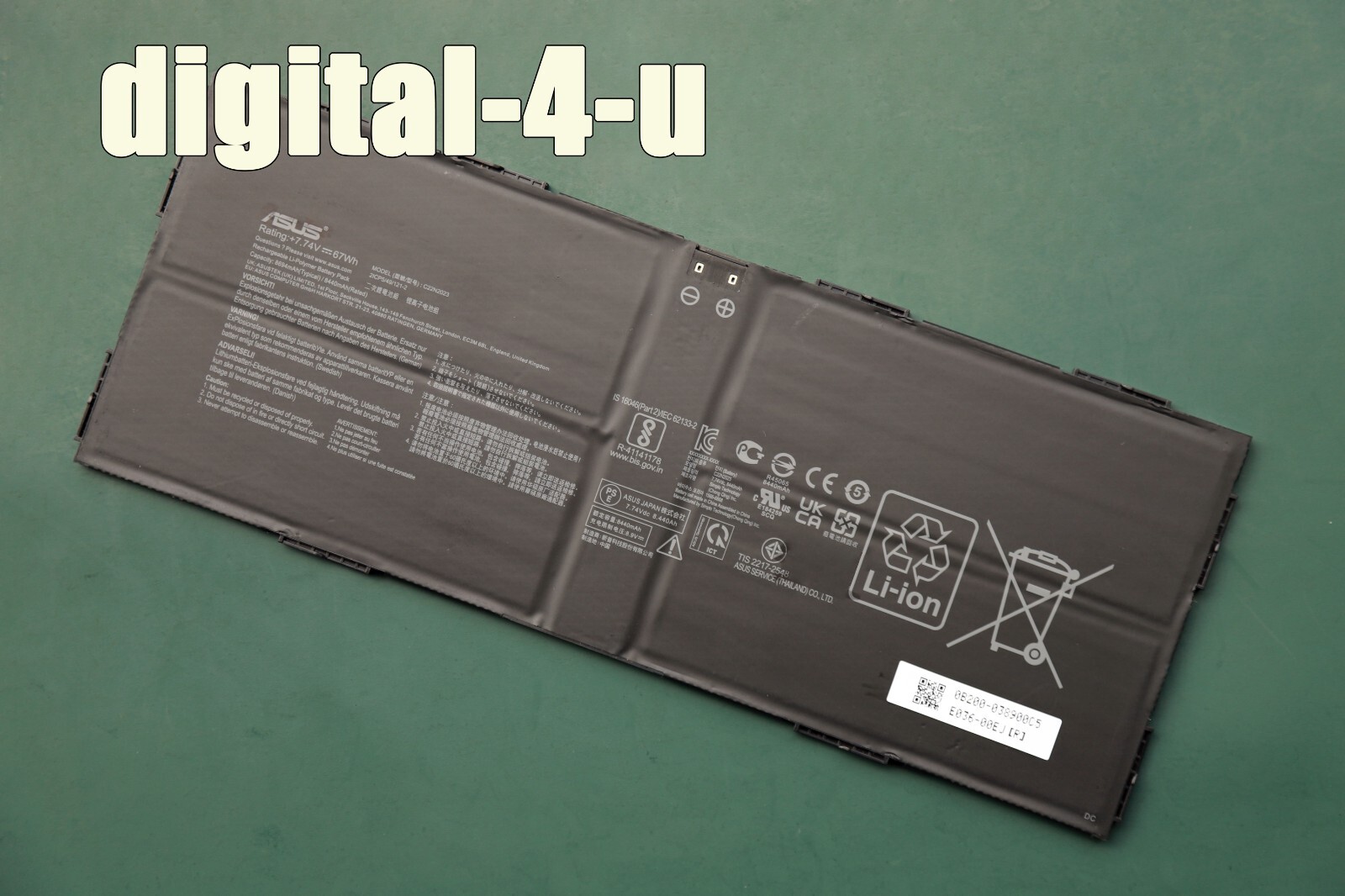 C22N2023 Genuine Battery for ASUS Chromebook CX1700 CXB170 CXB170CKA-212.BCLN6