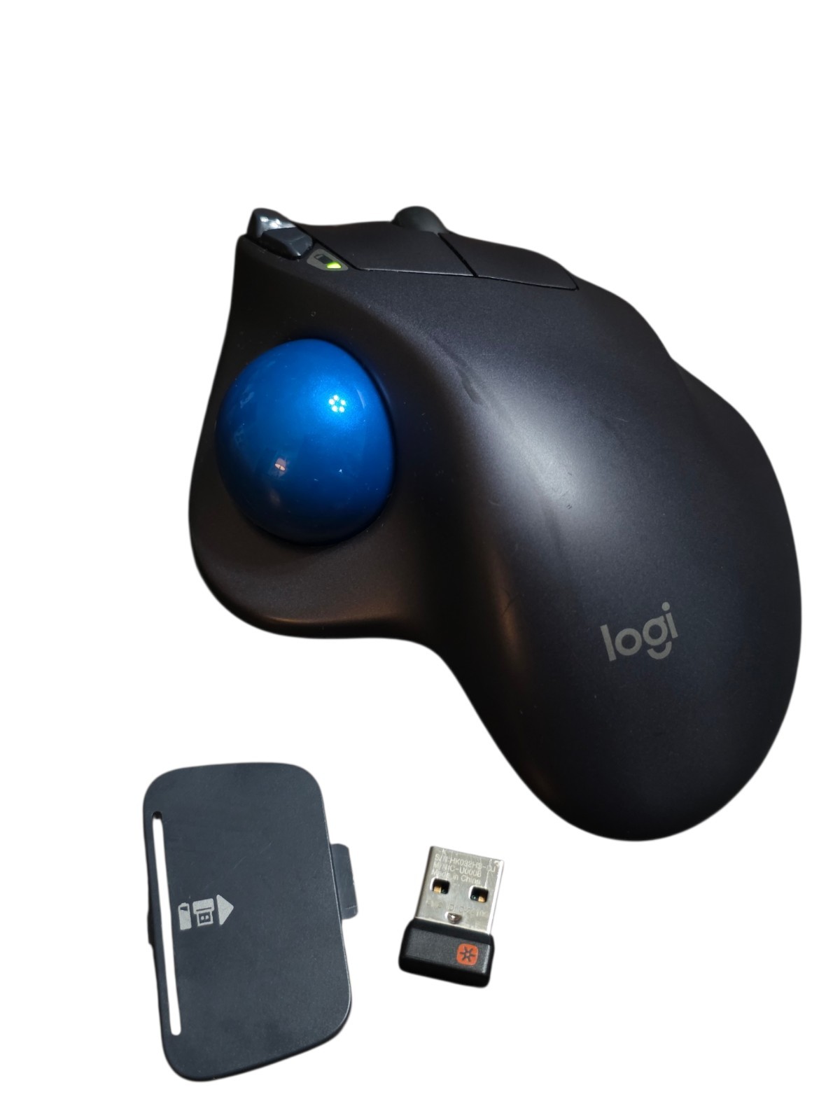 Logitech M570 Wireless Ergonomic Trackball Mouse w/ USB Receiver Tested