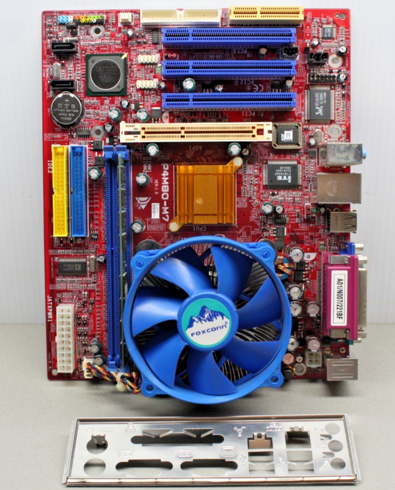 Biostar P4M80-M7 Motherboard Bundle W/ Intel Pentium 4 2.80GHz 512MB RAM