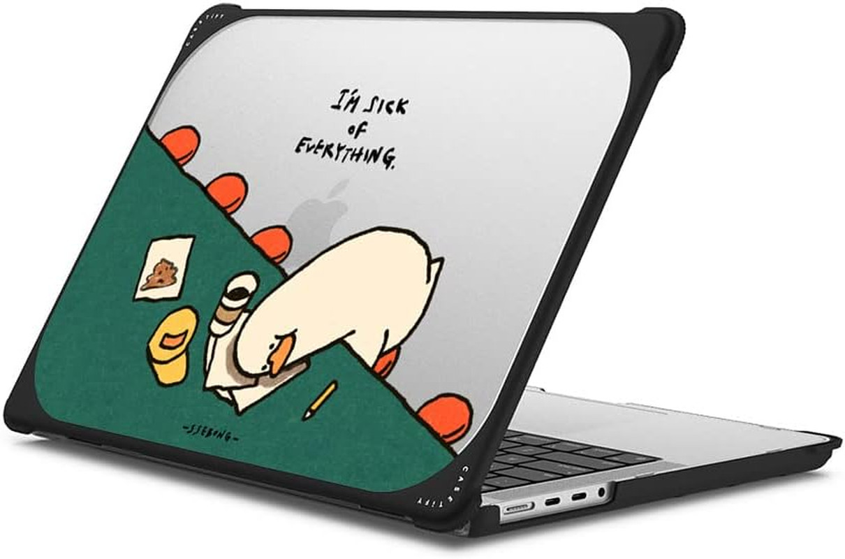 Bounce Macbook Pro 16-Inch (M1-M5) Case [Enhanced Protective Corner Design/Venti