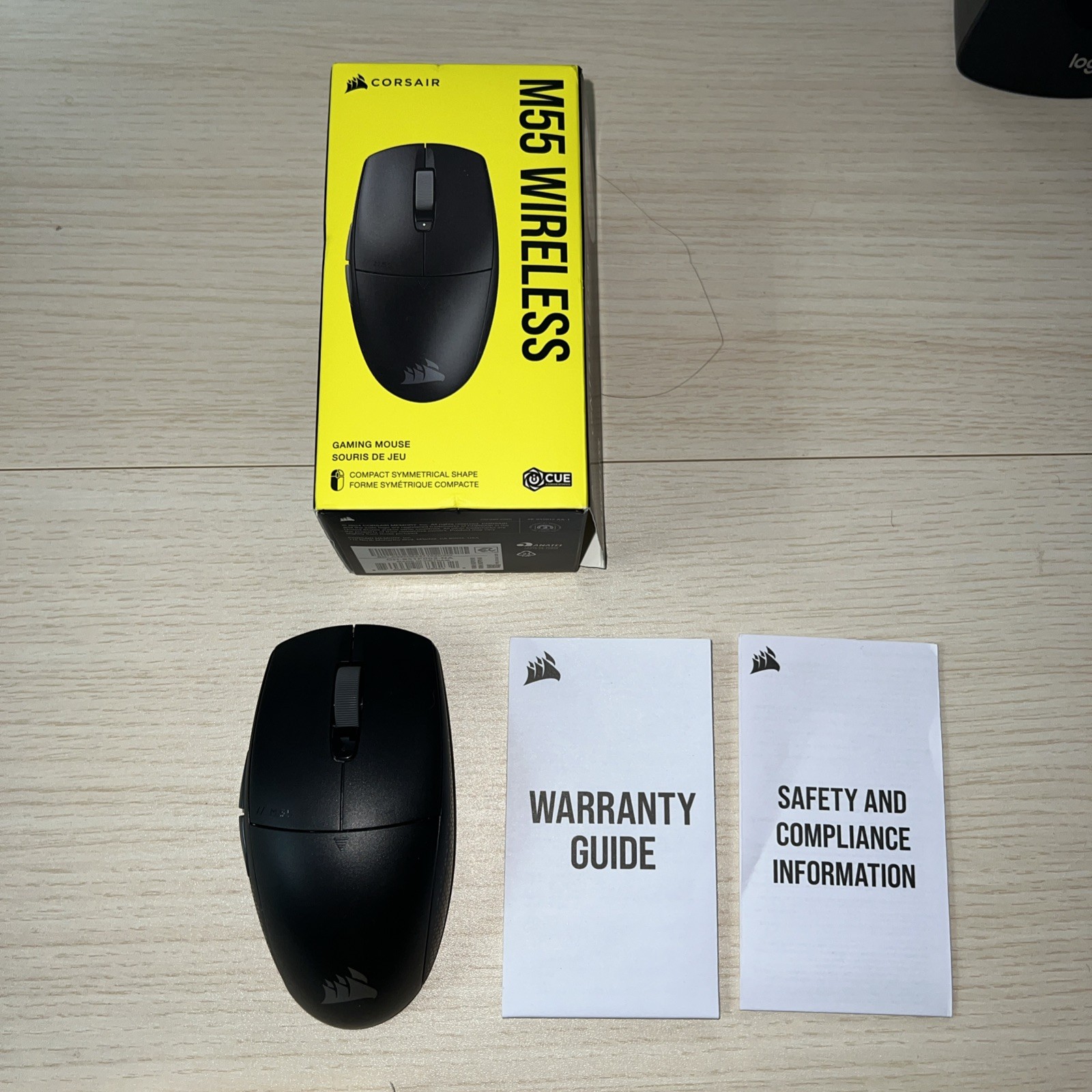 Corsair M55 Wireless Gaming Mouse Revival Series RGB Optical CH-931F002-NA New