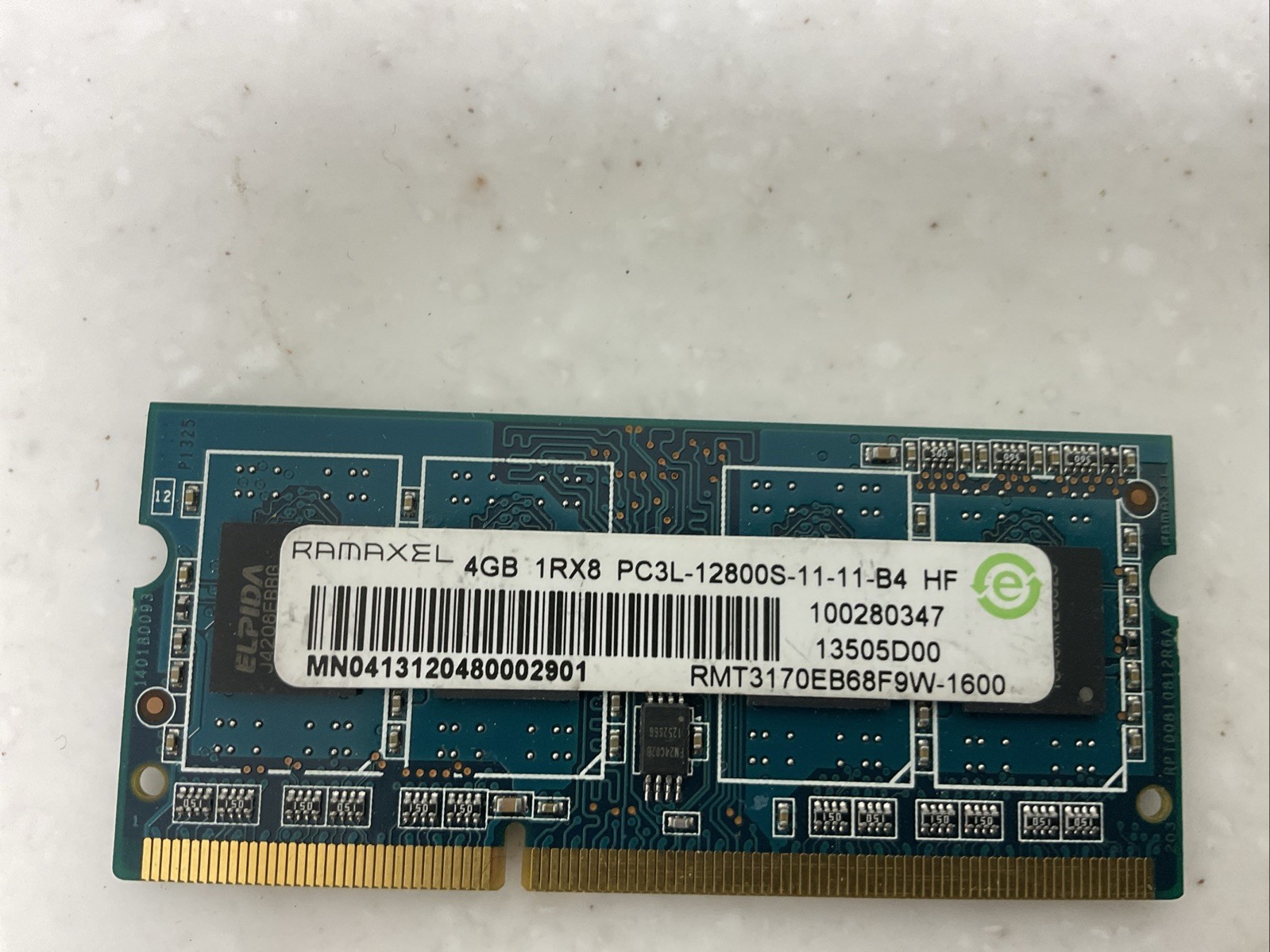 4X4GB Ramaxel RMT3170EB68F9W-1600 PC3-12800 DDR3 1600MHz Laptop Memory RAM