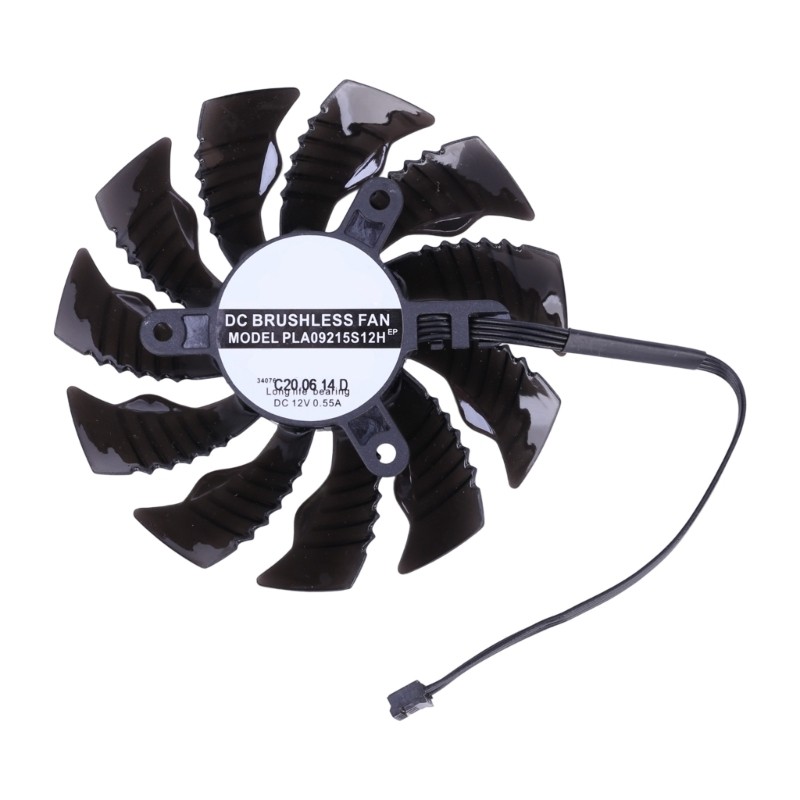 PLA09215S12H Graphics Card Cooling Fan 4Pin 12V Coolers Fan for GTX1660 RTX2070