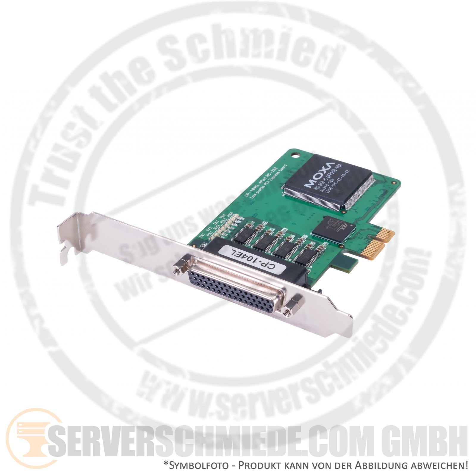 Moxa CP-104EL-A UPC Serial Serial RS-232 RS-422 RS485 4-Port Controller 16C550C