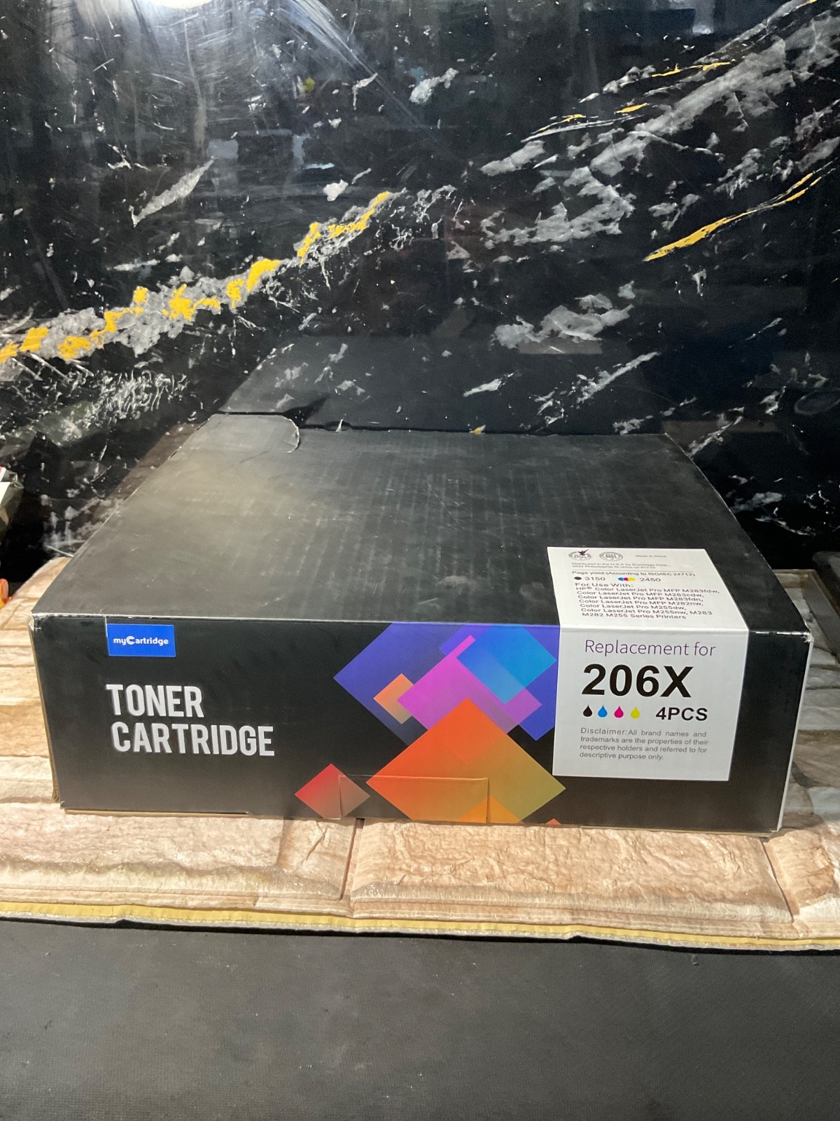 206X Toner Cartridges COLOR  High Yield with Chip Replacement for 206X 206A H...