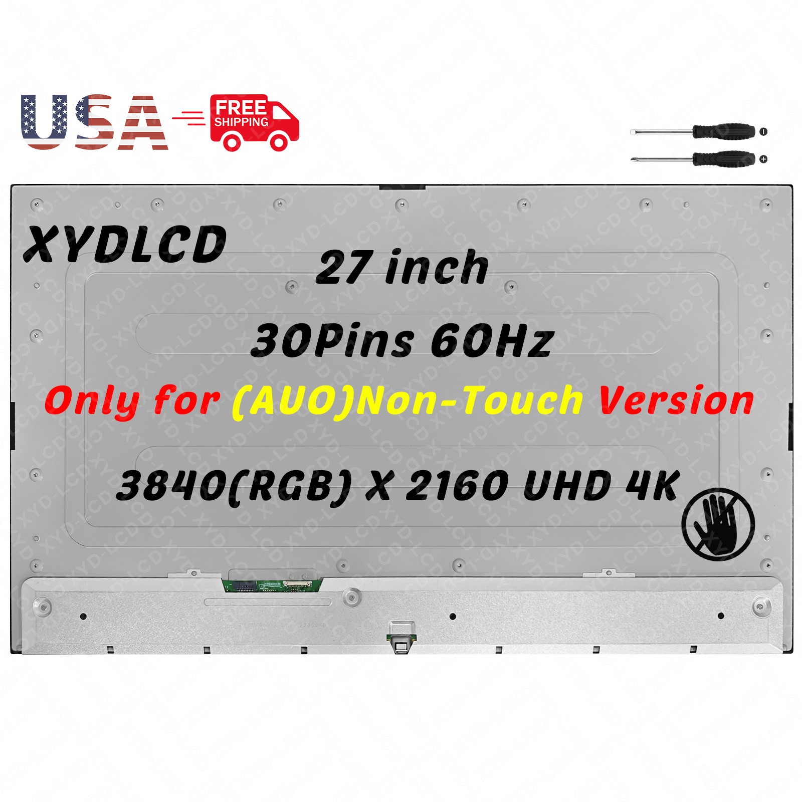 27.0in P08182-005 for HP OmniStudio X 27-CS1014 AIO LCD Non-Touch Screen UHD 4K