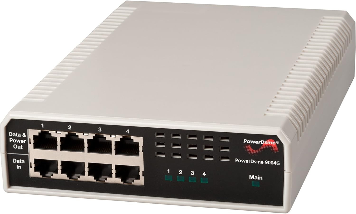 *BRAND NEW* PowerDsine PD-9004G/AC PoE 4 Port Injector 802.3at 120W /w PW Cord