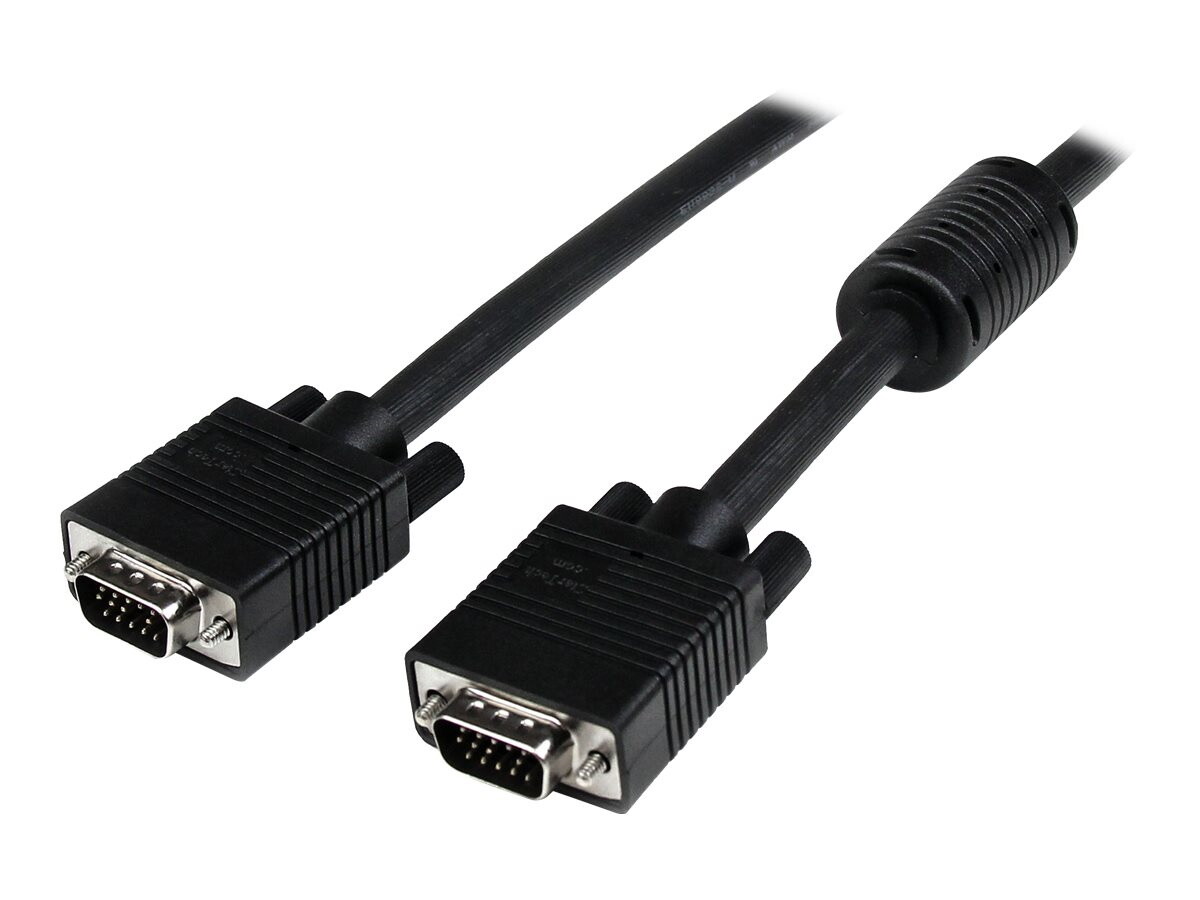 Startech 50ft Coax HD15 VGA Cable - Black