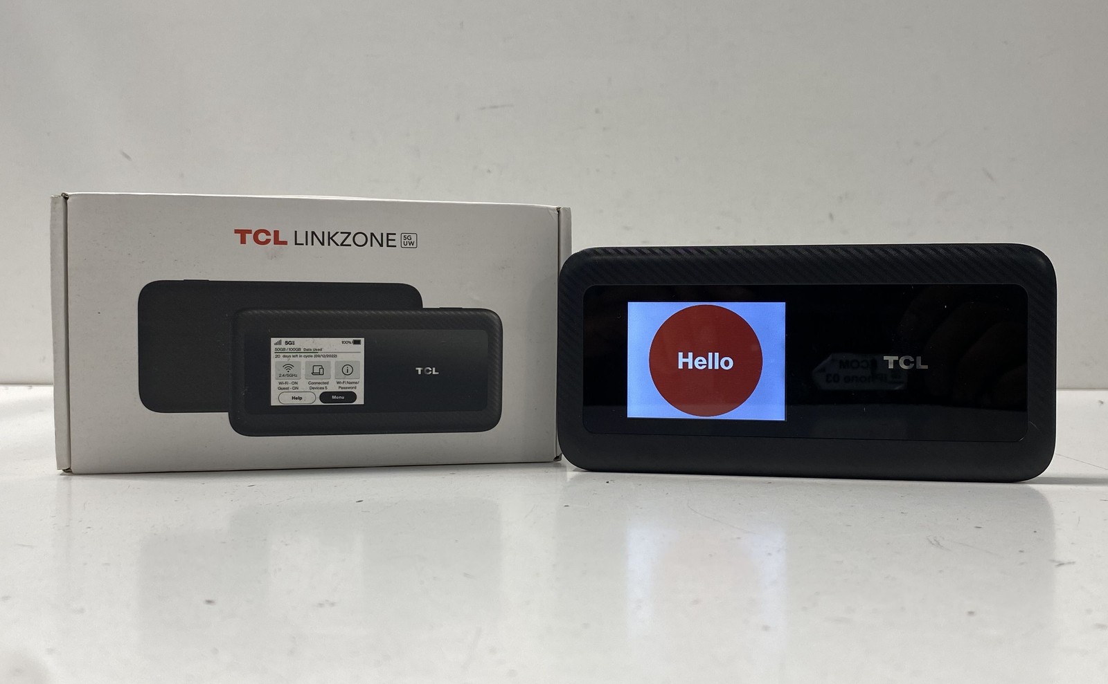 TCL Linkzone 5G MW513U UW Mobile Hotspot WiFi Parts and Repair Sold as Is