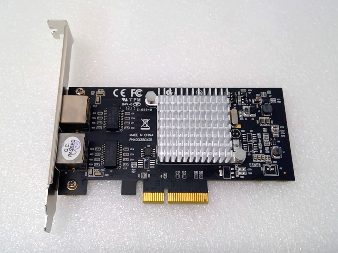 StarTech ST2000SPEXI Dual Port PCIe Gigabit Server NIC Card Intel I350-AM2