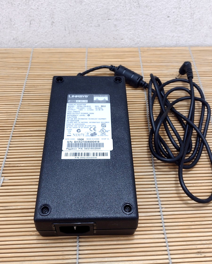 DPSN-150JB B Linksys 150W AC PSU 48v 3.125A DPSN-150JB B/D SRW2008MP SG300-10MP