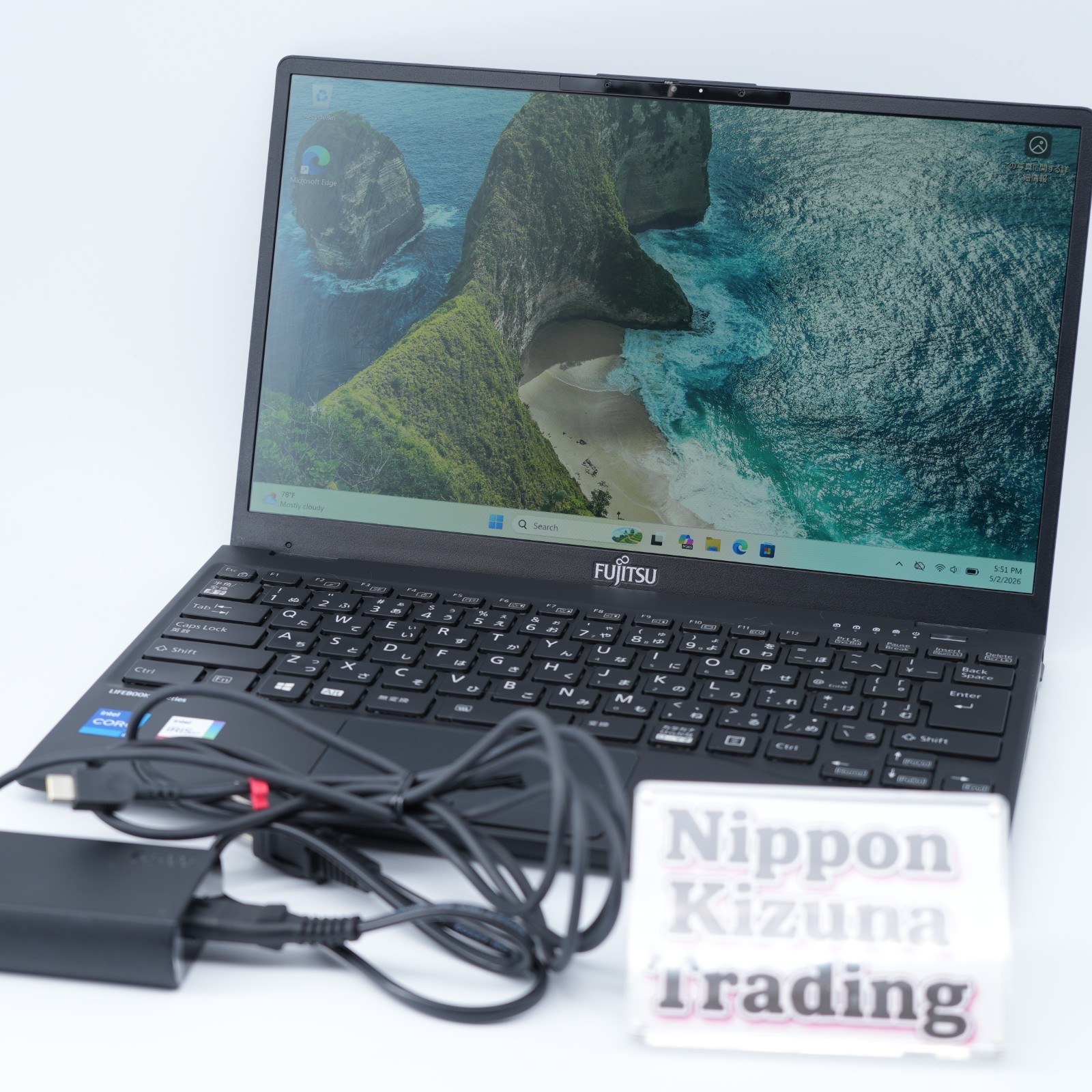 Fujitsu LIFEBOOK U9311/H i7-1185G7 16GB 512GB SSD 13.3" FHD LTE Win11 ENG Tested