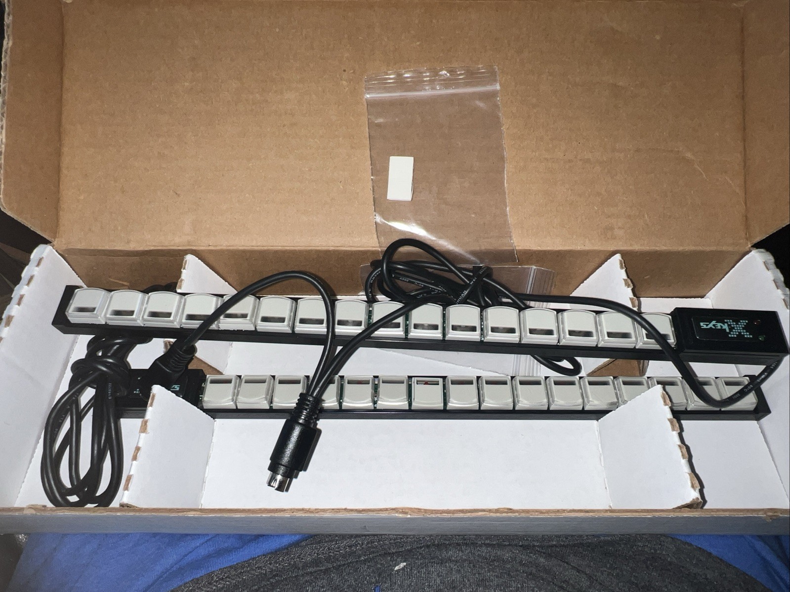 2 XKeys Xk-16 Stick 16 key Programmable Macro Shortcut USB & Other Connector