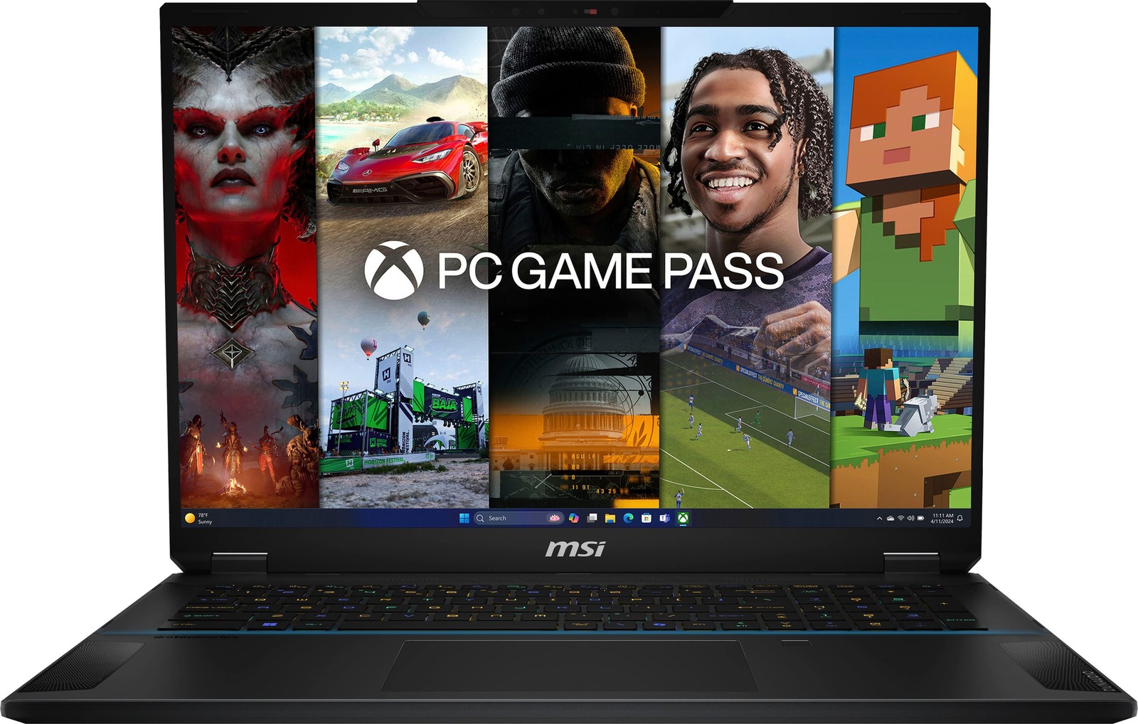 MSI - Stealth 18 AI 18 in UHD+ Ultra - Core 9 185H with 1TB SSD 32GB Memory