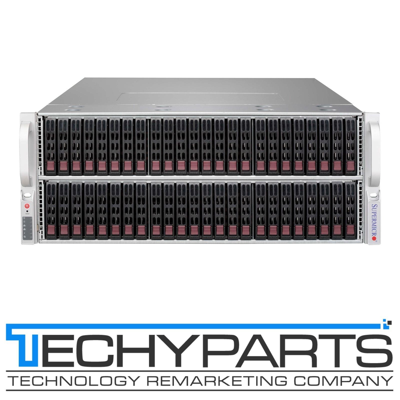 Supermicro CSE-417BE1C-R1K23JBOD 72x 2.5" Bay 4U JBOD Storage Server Chassis