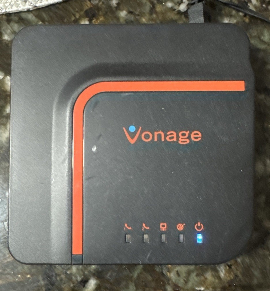 Vonage VDV23-VD Digital Phone Service Adapter with Power Supply
