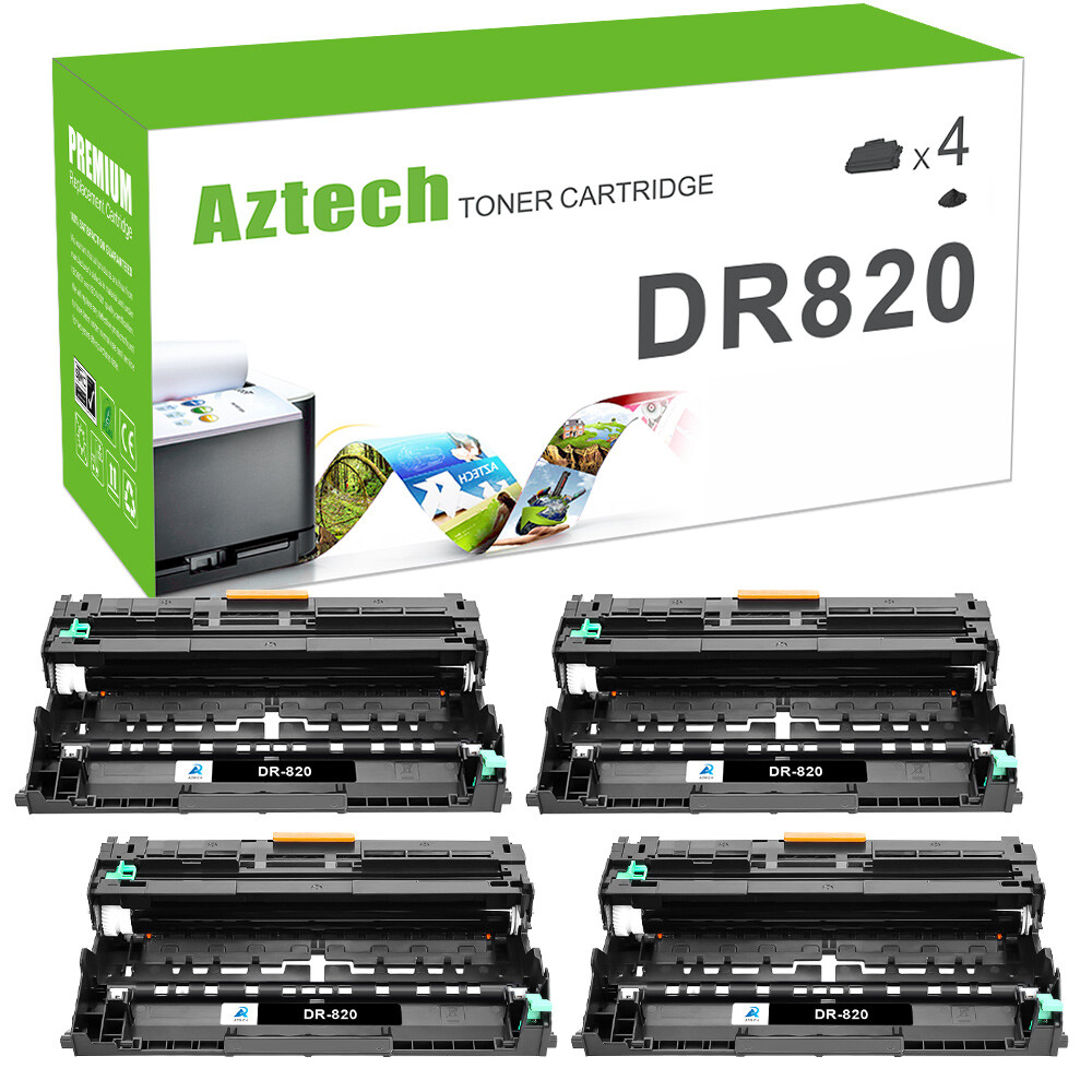 4PK DR820 DR-820 Drum Unit Compatible With Brother TN850 HL-L6300DW MFC-L6800DW