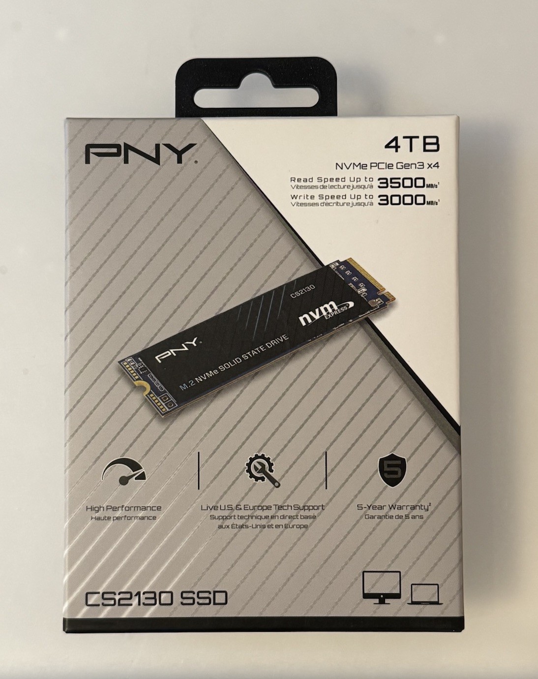 ✅ BRAND NEW PNY CS2130 4TB NVMe SSD M280CS22130-4TB-RB