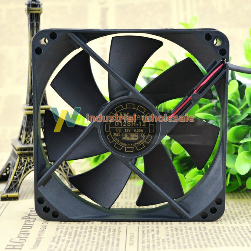 1pc new ADDA 4028 AD0412HB-B31 12V 0.22A 2wire cooling fan 40 * 40 * 28MM 2-Pin