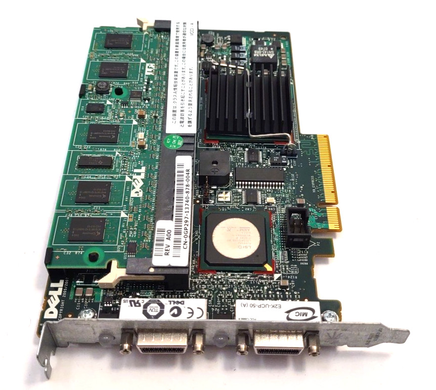 Dell PWB T6119 RAID Controller Card With Battery M9602 Perc 5e