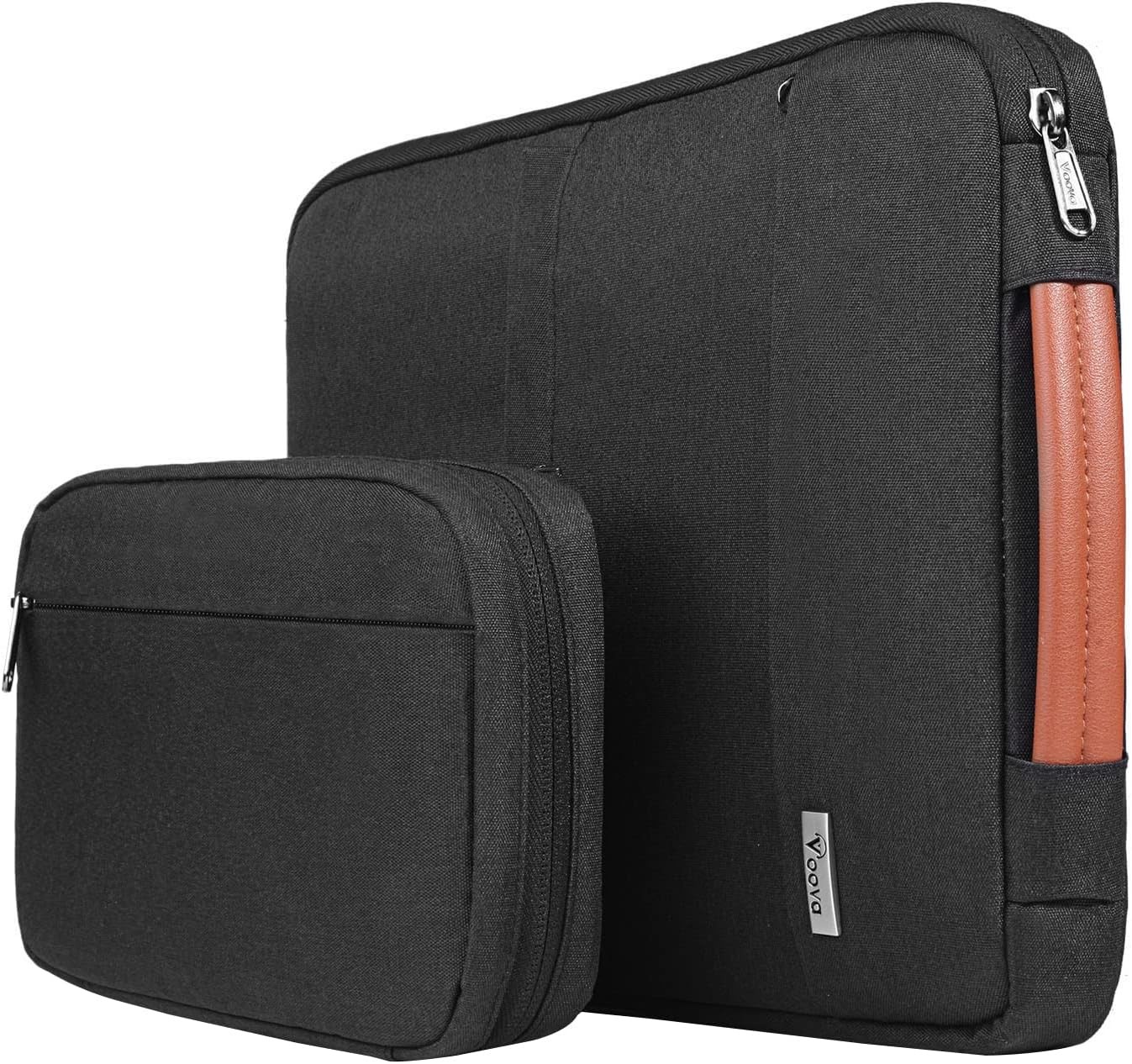 13.3-13 Inch Laptop Sleeve, MacBook Sleeve, Black | Water-repellent Laptop Case