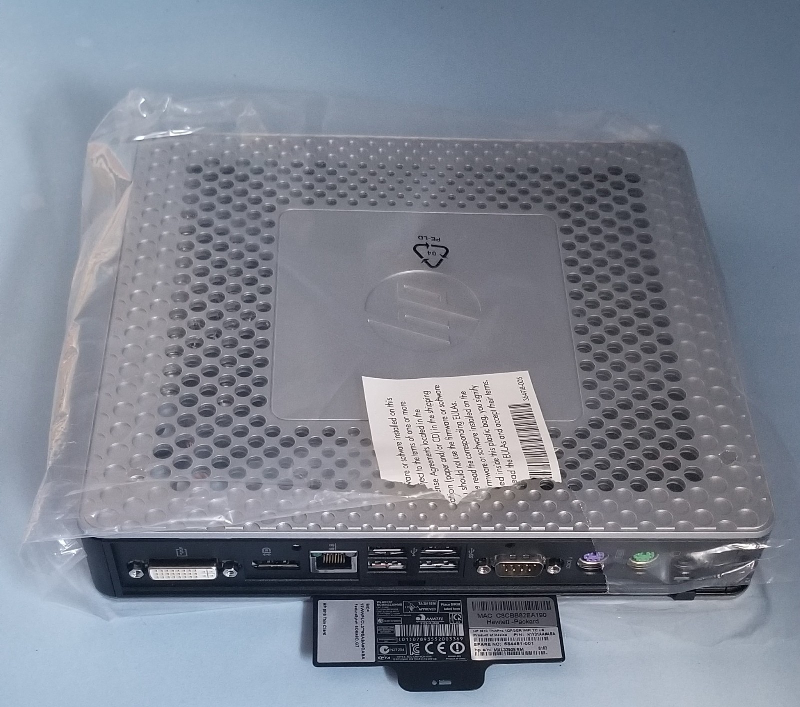 HP T610 Thin Client Thin Pro ThinPro Wi-Fi 1GB-F 2GB-R H1Y31AA#ABA  684481-001
