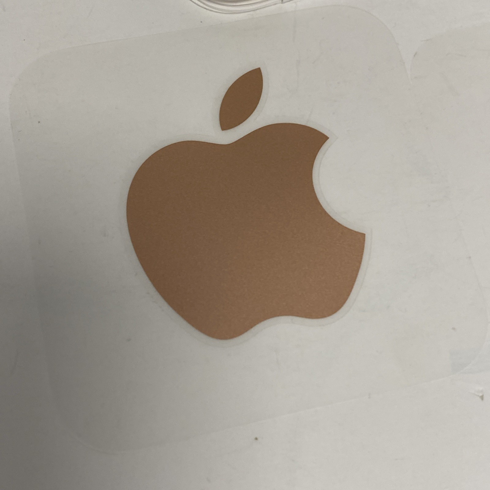 RARE RED and PINK Apple Logo 2 Stickers (Genuine iMac) Bumper Window Decal